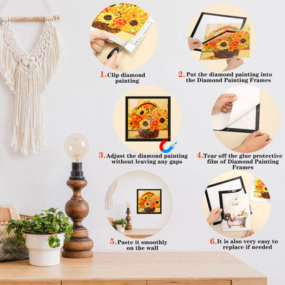 🖼️ Magnetic Diamond Painting Frames