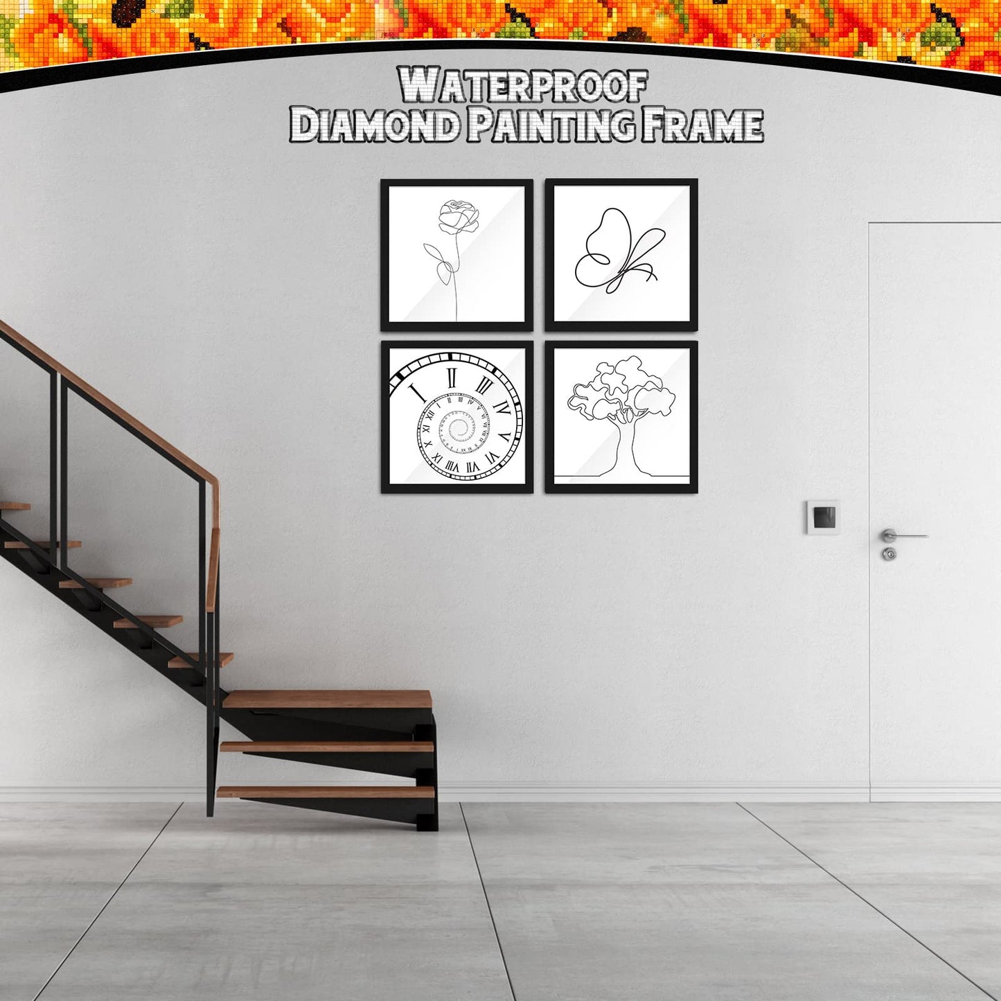 🖼️ Magnetic Diamond Painting Frames