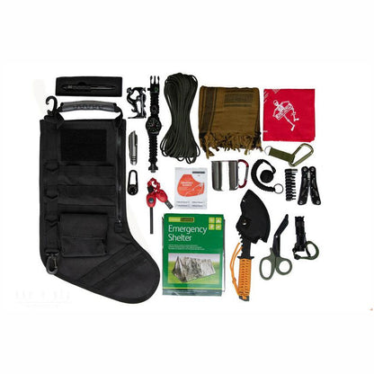 🎄 Personalized Tactical Christmas Stocking – Military Style Holiday Gift 🎁