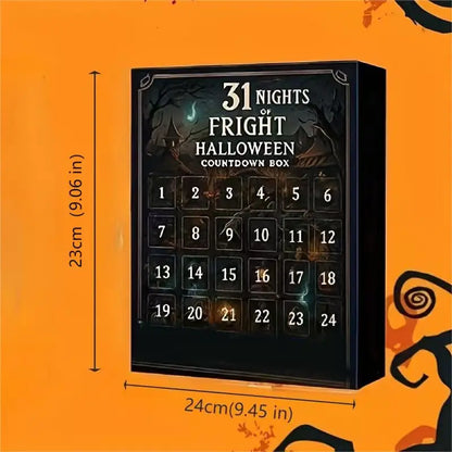 🎃 31 Nights of Fright – The Ultimate 2025 Halloween Countdown Calendar