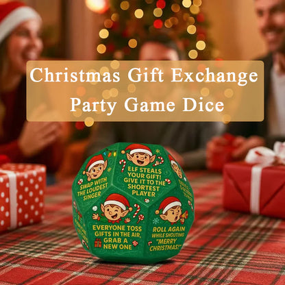 🎲 Hilarious Christmas Gift Exchange Party Game Dice