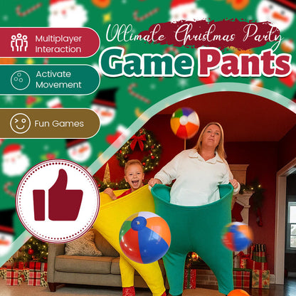 🎅😂 The Ultimate Christmas Party Game Pants