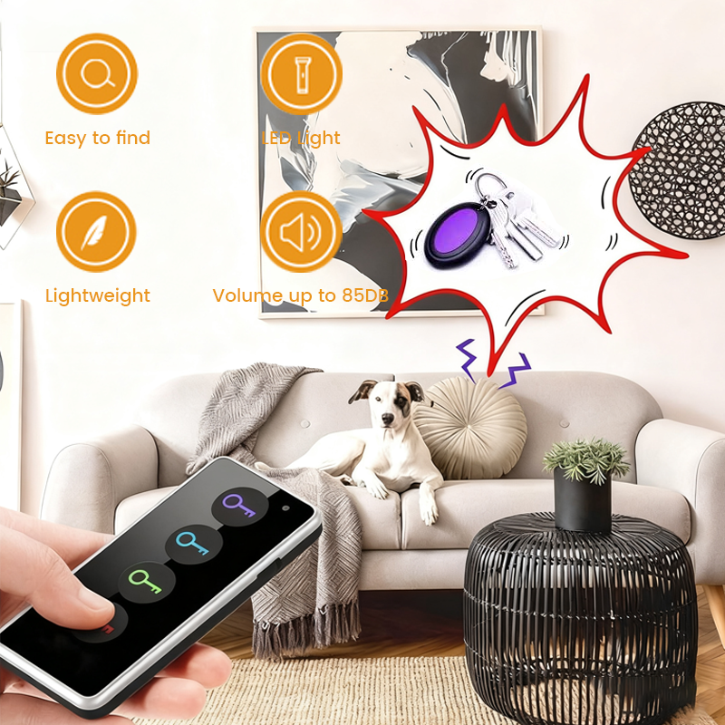 🔑Smart Key Finder Set(1 Transmitter + 4 Receivers)