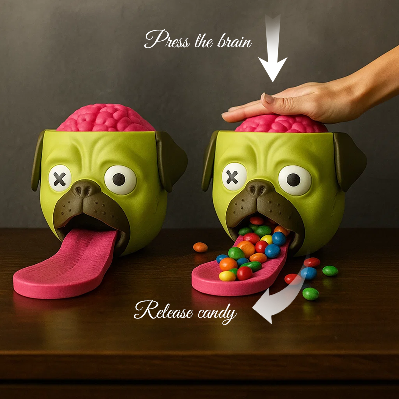 🐶 Candy Creeper Pug Dispenser