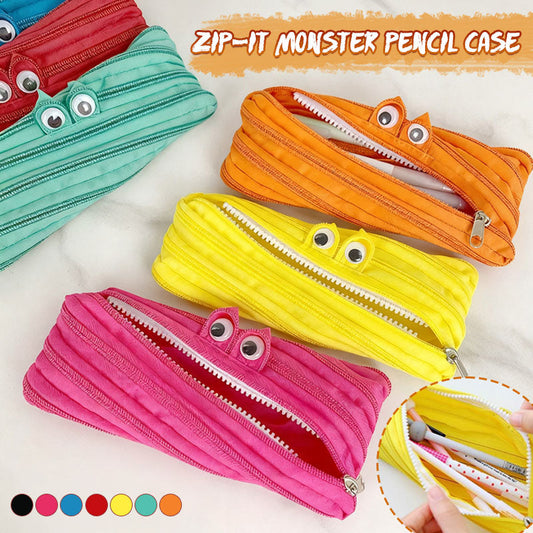 🐾 Zip-It Monster Pencil Case – Cute, Smart & Multi-Use!