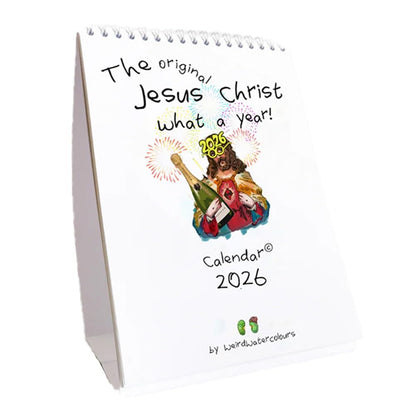 📅Jesus Christ What a Year Calendar 2026