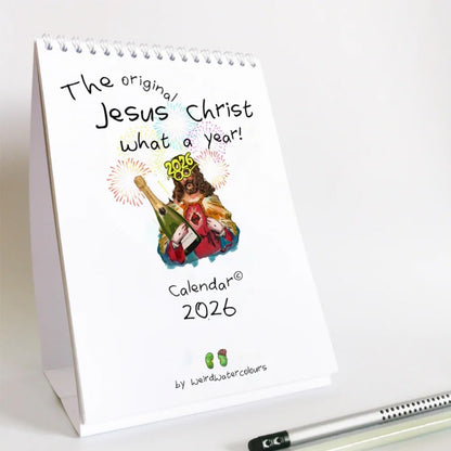 📅Jesus Christ What a Year Calendar 2026