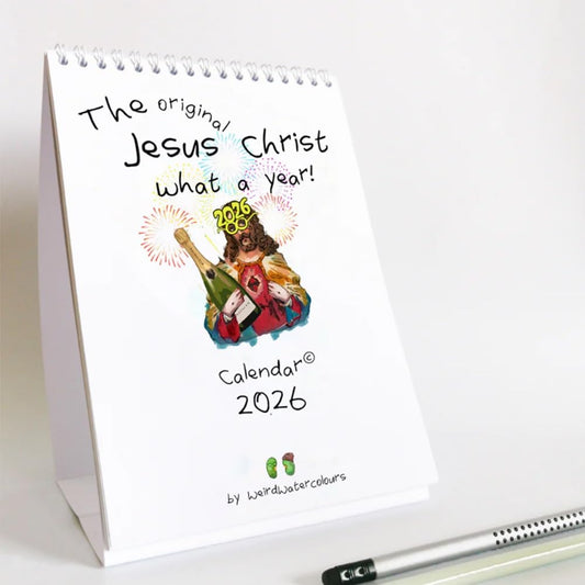 📅Jesus Christ What a Year Calendar 2026