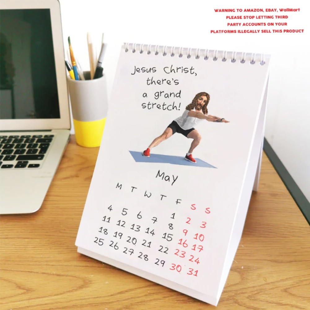 📅Jesus Christ What a Year Calendar 2026