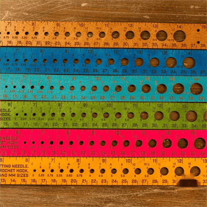 🧶The Crafters' Multi-Wrap | 7-in-1 Leather Measuring Tool