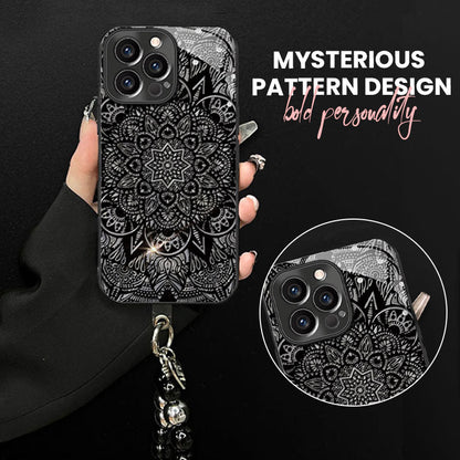 🖤 Dark Totem Mandala Chain Phone Case