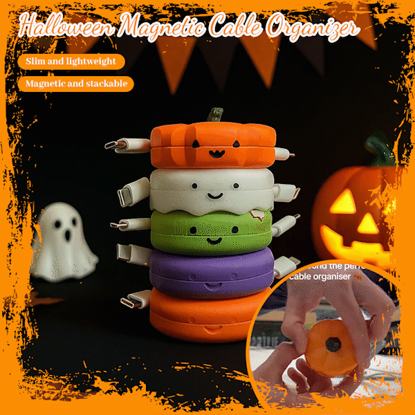 🎃Halloween Magnetic Cable Organizer