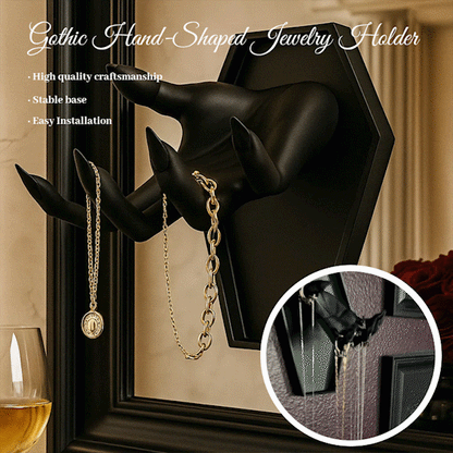 Gothic Hand-Shaped Jewelry Holder