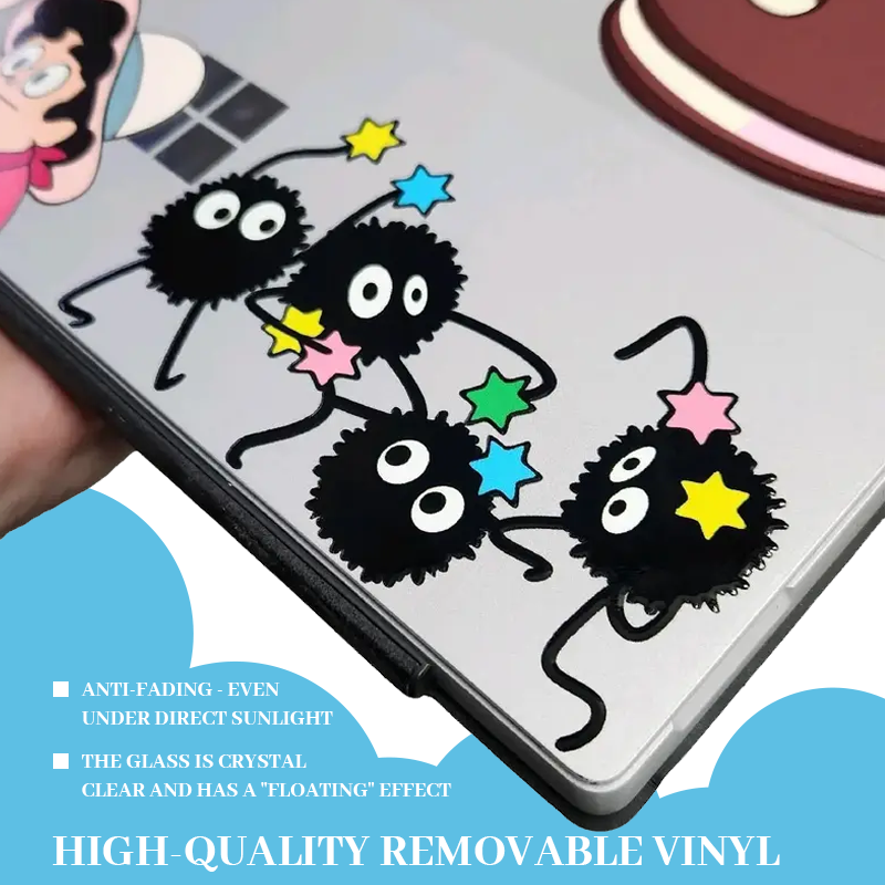🧚 Cute Black Ball Magic Glass Sticker