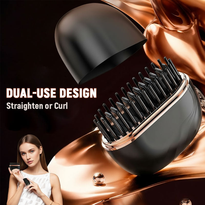 💇♀️ Mini Wireless Hair Straightener & Curler 💕