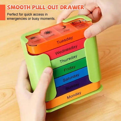 💊 Stay on Track - 49% OFF - ✨7-Day Medication Organizer - For Effortless Health Management! 📅