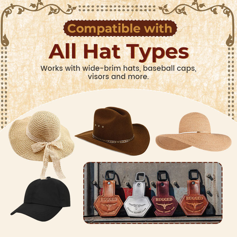 🌵Lone Star Magnetic Hat Clip — Carry Your Hat, Carry Your Story 🤠