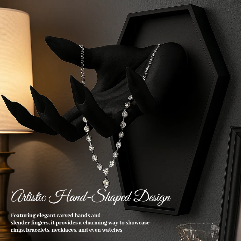 Gothic Hand-Shaped Jewelry Holder