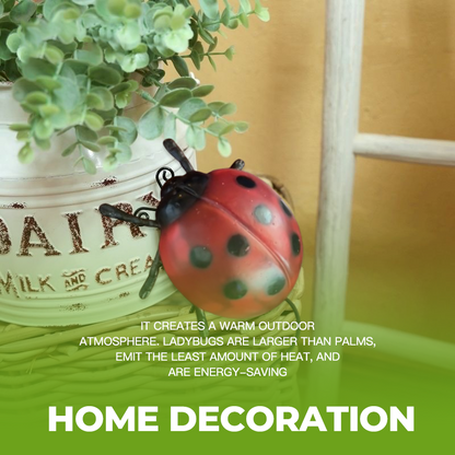 🐞Seven-star Ladybug Lamp: 3D Bioluminescent Art