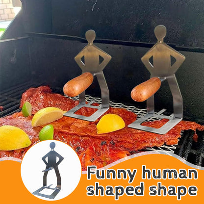 Outdoor Human-Shaped Sausage Grill