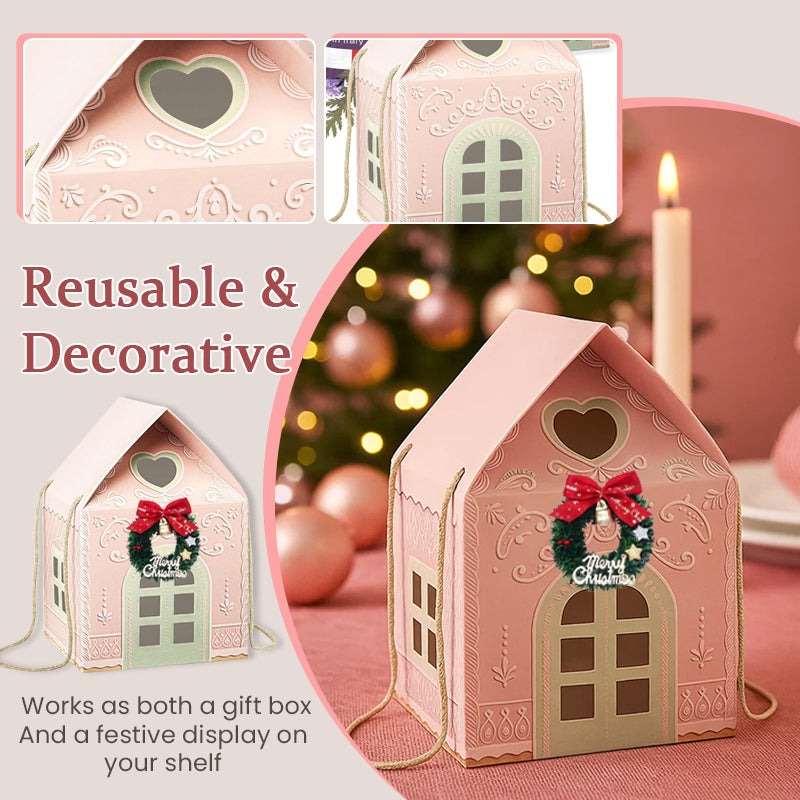 Christmas Wonderland Cottage Gift Box