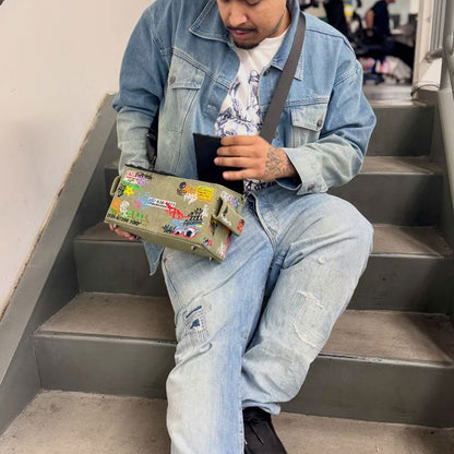 Urban Rebel Graffiti Crossbody Bag 🎨🔥