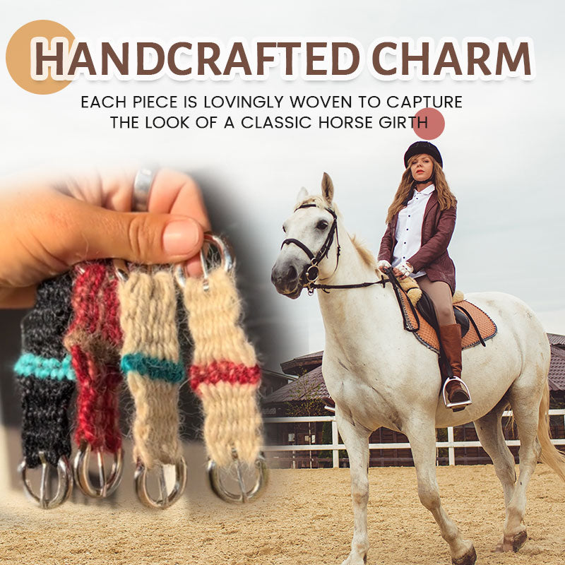 🐴 Mini Girth Keychain — Carry the Spirit of the Saddle 🌾