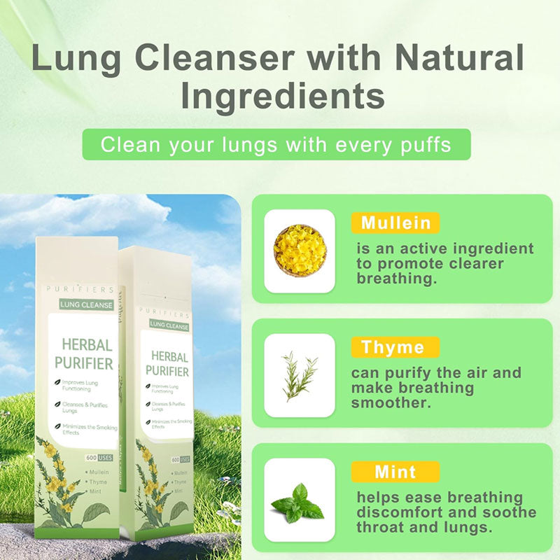 🏆Flash Sale⚡ 50K+ SOLD! Almost Gone-💥🔥Thyme And Mint Extracts For Lung Detoxification And Oral Air Freshening