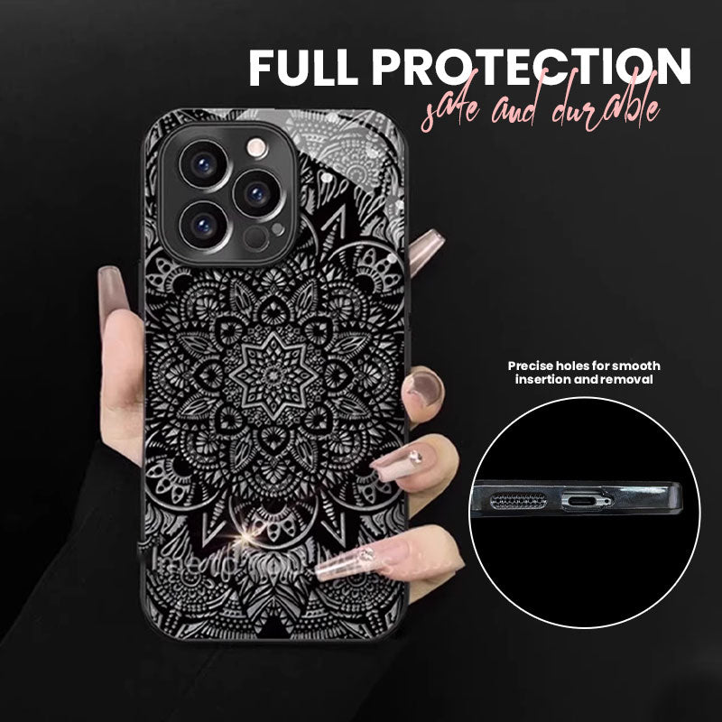 🖤 Dark Totem Mandala Chain Phone Case