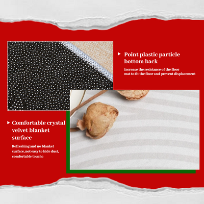 🦌 Christmas Deer Santa Rug