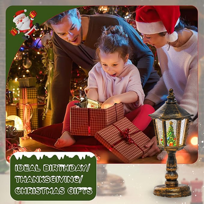🎄Christmas Musical Snow Globe Lantern Lighted