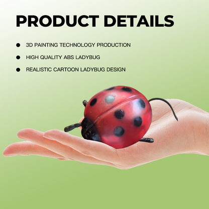 🐞Seven-star Ladybug Lamp: 3D Bioluminescent Art