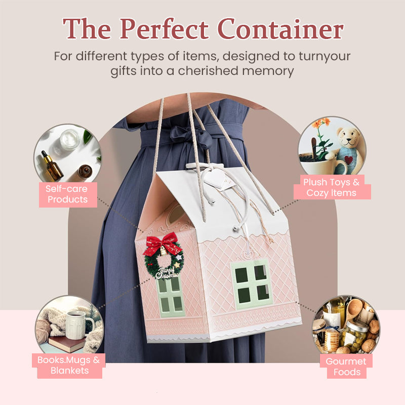 Christmas Wonderland Cottage Gift Box