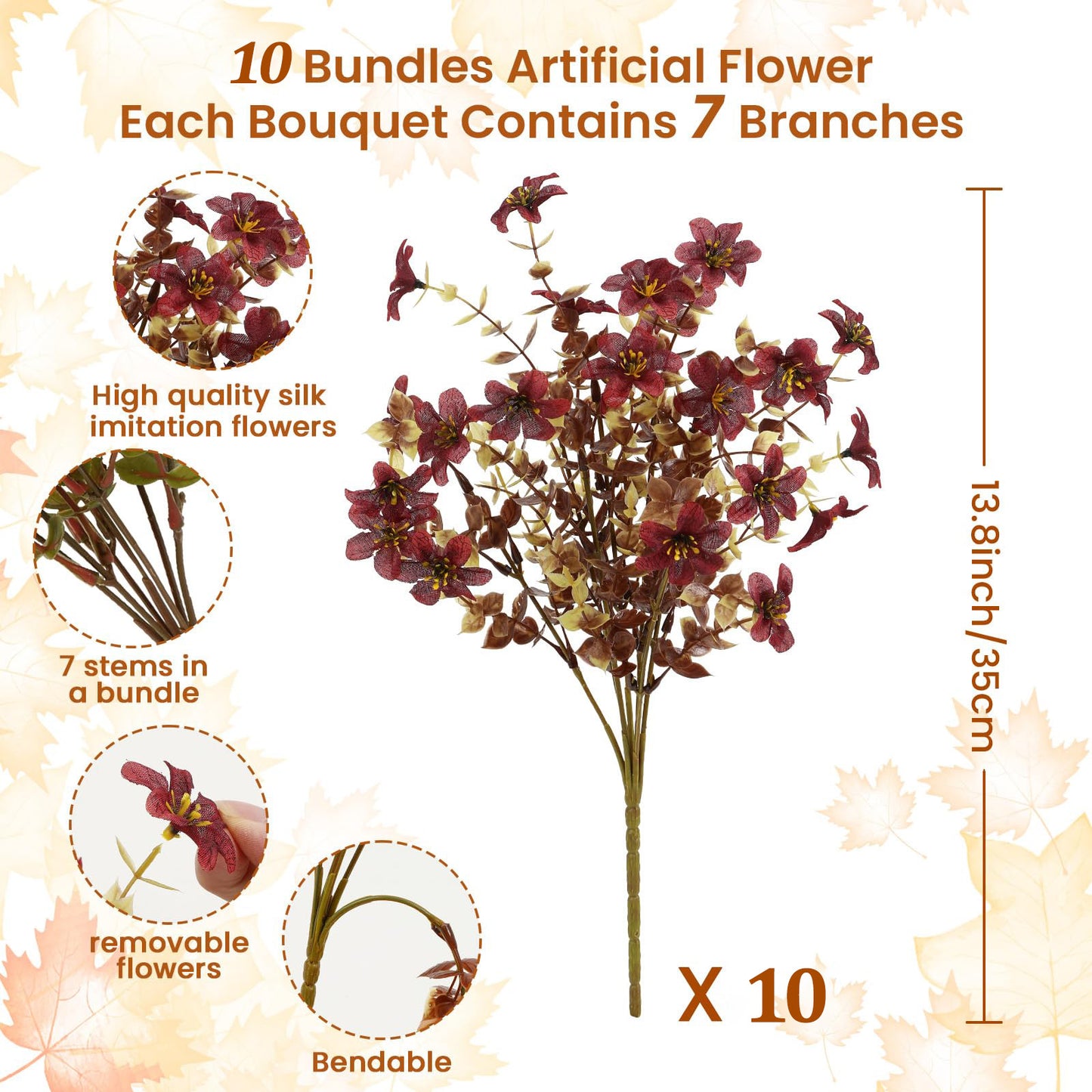 ☀️UV-Proof Bellflowers for Outdoors Decoration🌼