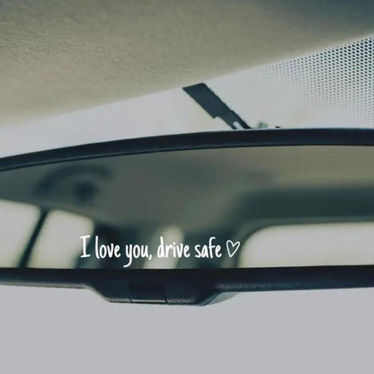 2PCS Car Rearview Mirror Sticker