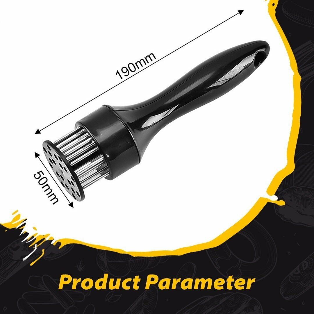 🥩 Stainless Steel Meat Tenderizer Needle 21 Pin