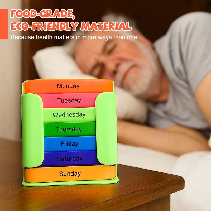 💊 Stay on Track - 49% OFF - ✨7-Day Medication Organizer - For Effortless Health Management! 📅