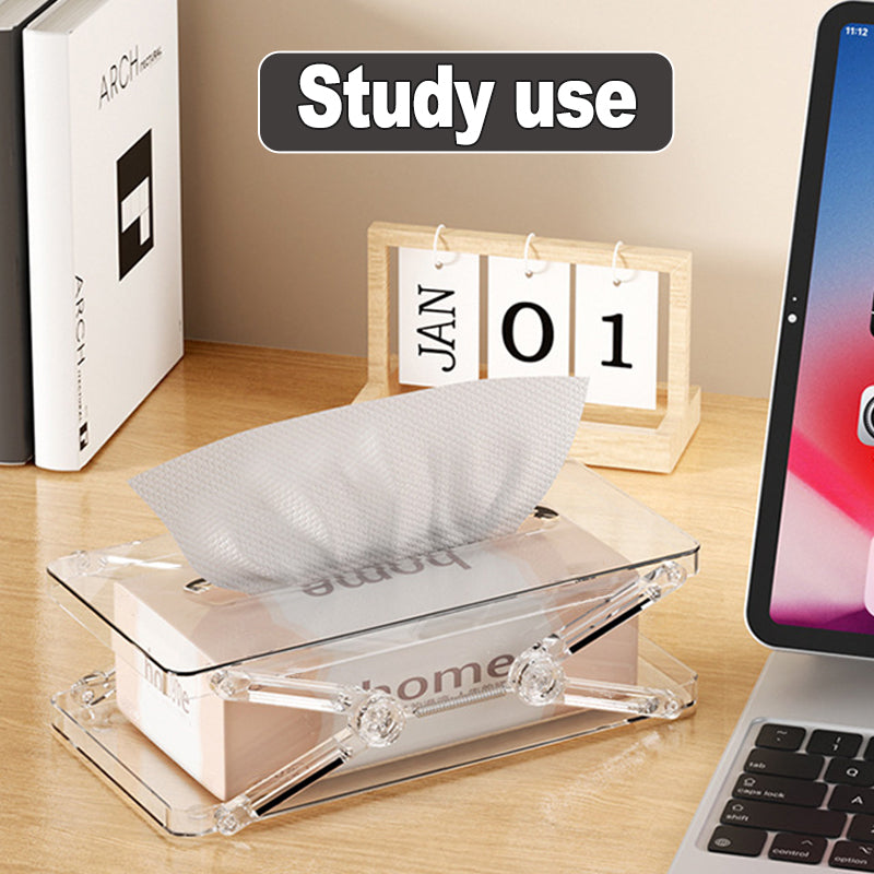 🧻 Adjustable Tissue Box Holder