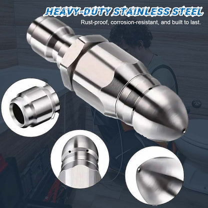 🚀 Pipe Cleaning Power Nozzle – Blast Away Clogs in Seconds!