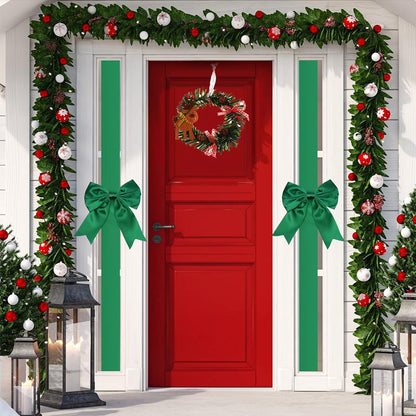 🎀 “The Christmas Welcome Ribbon” – Where Every Door Tells a Story