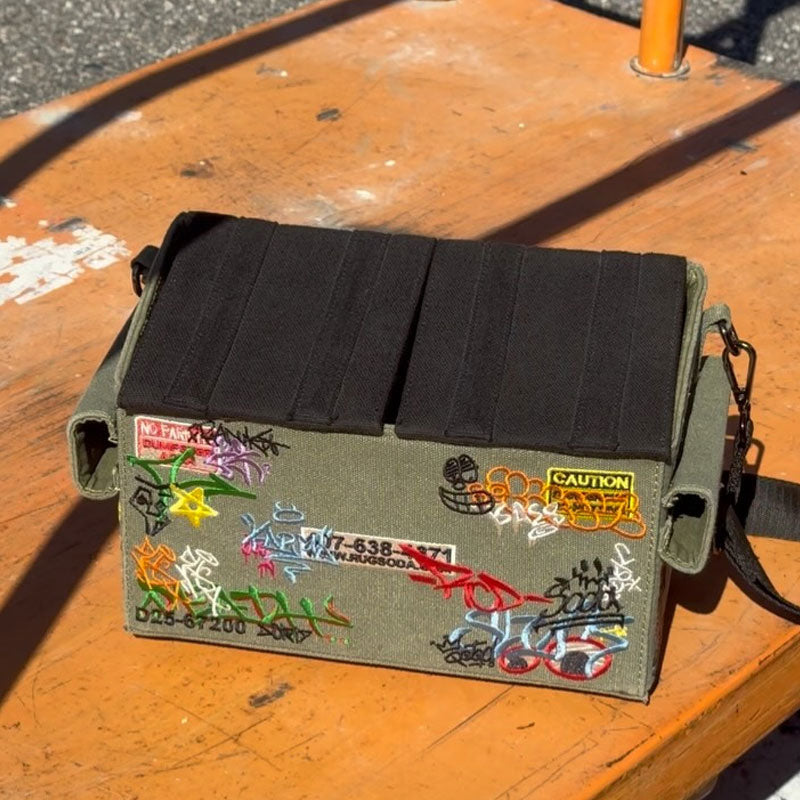 Urban Rebel Graffiti Crossbody Bag 🎨🔥