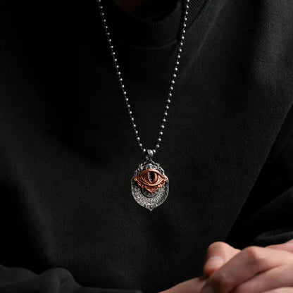 🏆Flash Sale⚡ 50K+ SOLD!👁️‍🗨️Handmade Tarot Vision Pendant: Connect to Cosmic Wisdom Anytime(Cheat Sheet Included)