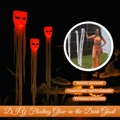 👻 DIY Floating Glow-in-the-Dark Ghost