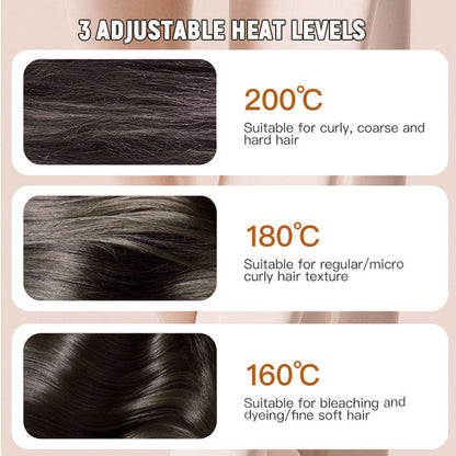 💇♀️ Mini Wireless Hair Straightener & Curler 💕