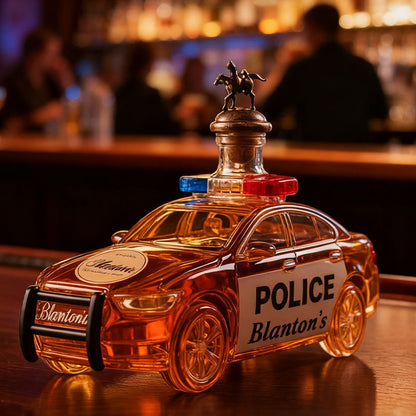 Police Car Whiskey Bottle