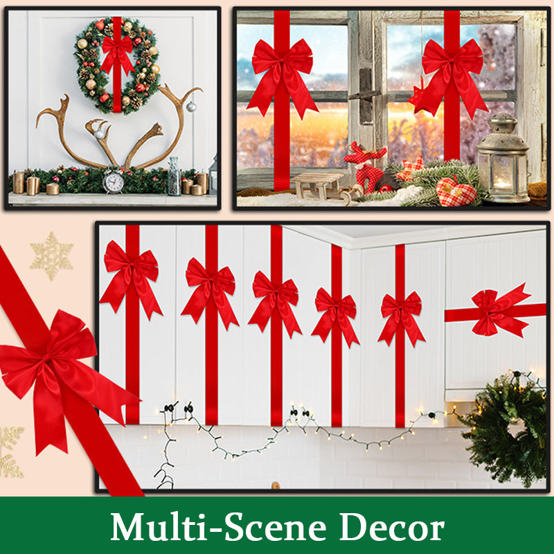 🎀 “The Christmas Welcome Ribbon” – Where Every Door Tells a Story