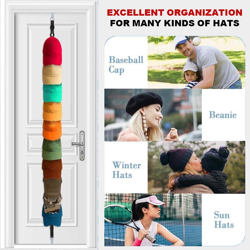 🧢 Over-the-Door Hat Rack