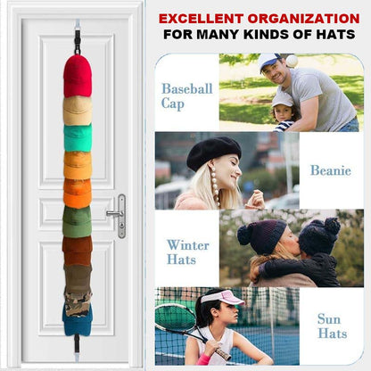 🧢 Over-the-Door Hat Rack