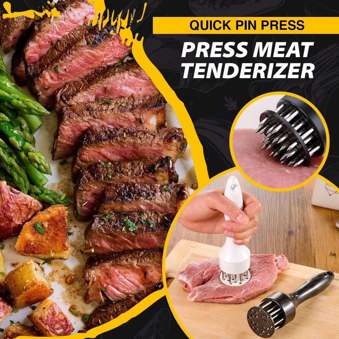 🥩 Stainless Steel Meat Tenderizer Needle 21 Pin