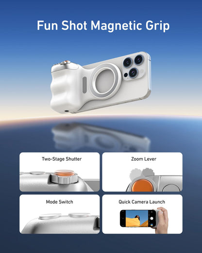 Ultimate Magnetic Phone Grip & Selfie Light Combo! 📱✨